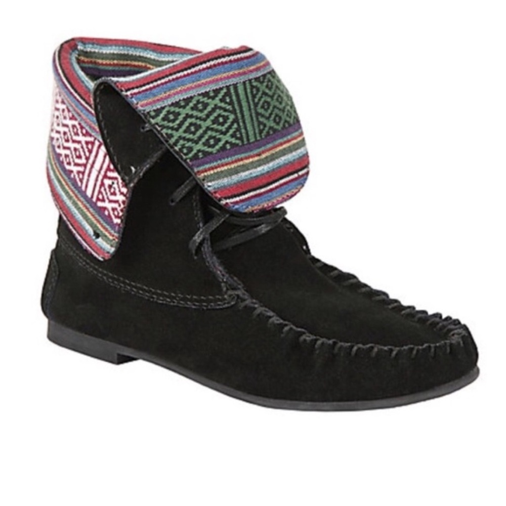 STEVE MADDEN suede moccasins size 8